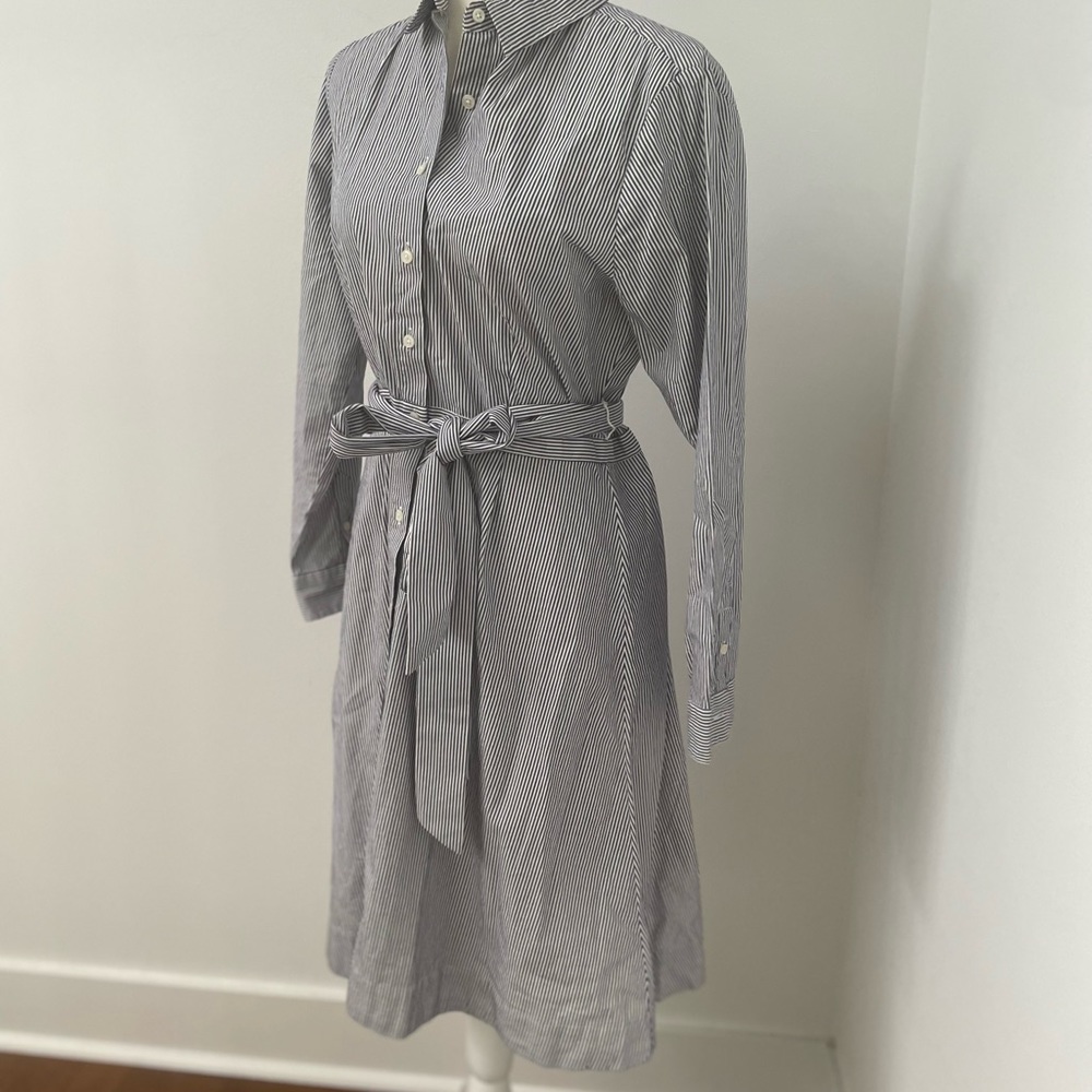J.Crew poplin shirt dress NWT - Picture 4 of 7